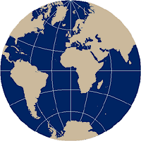 Equatorial Stereographic map projection