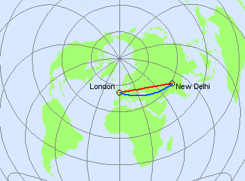 Gnomonic projection