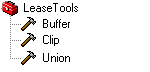 Custom toolbox with three tools