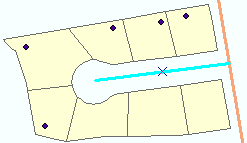 New selected water main feature